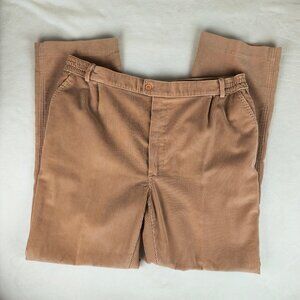 Vintage L.L. Bean Corduroy Pants Tan Made in USA 40 X 33